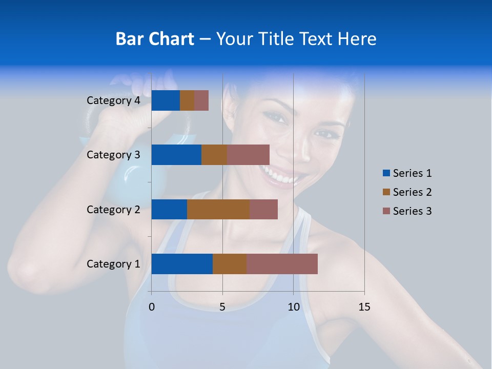 Bell Multiracial Working Out PowerPoint Template
