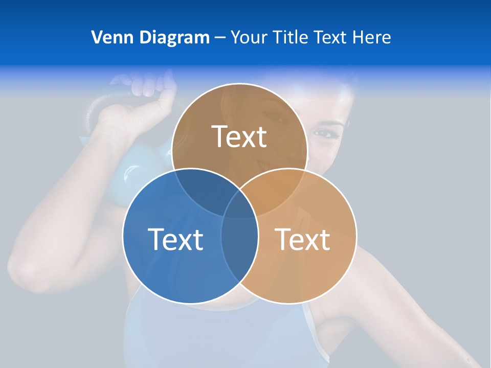 Bell Multiracial Working Out PowerPoint Template