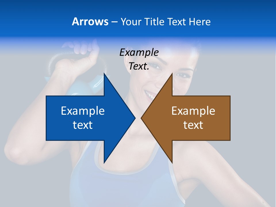 Bell Multiracial Working Out PowerPoint Template