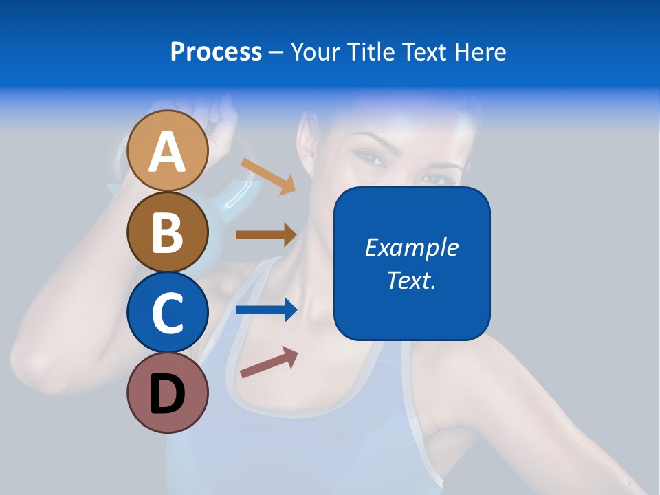 Bell Multiracial Working Out PowerPoint Template