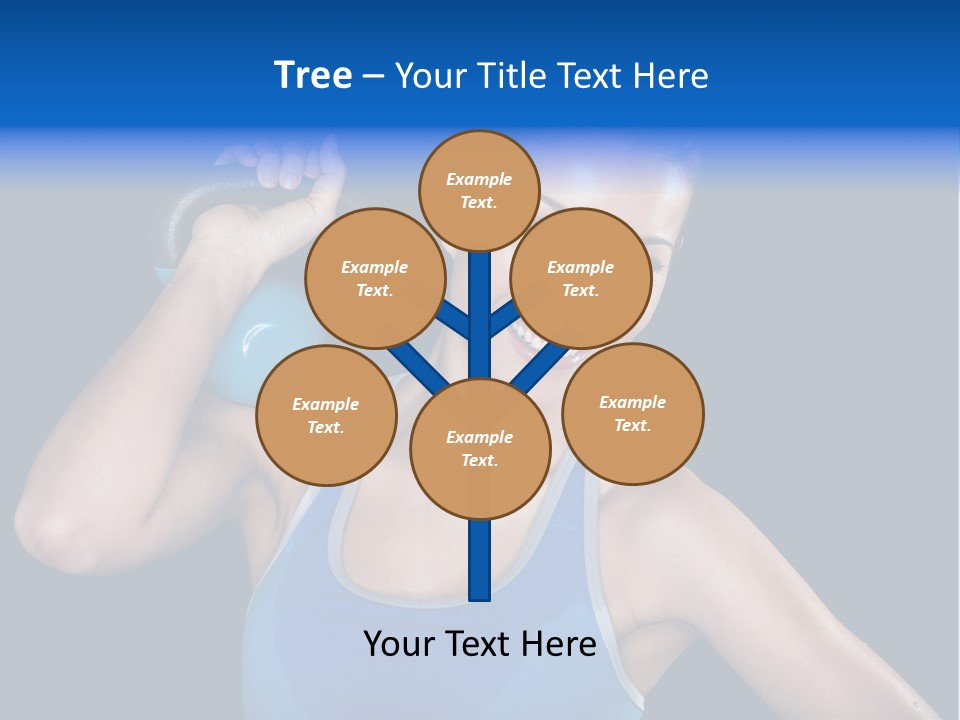 Bell Multiracial Working Out PowerPoint Template