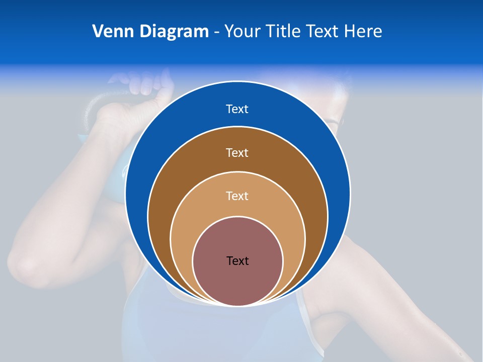 Bell Multiracial Working Out PowerPoint Template