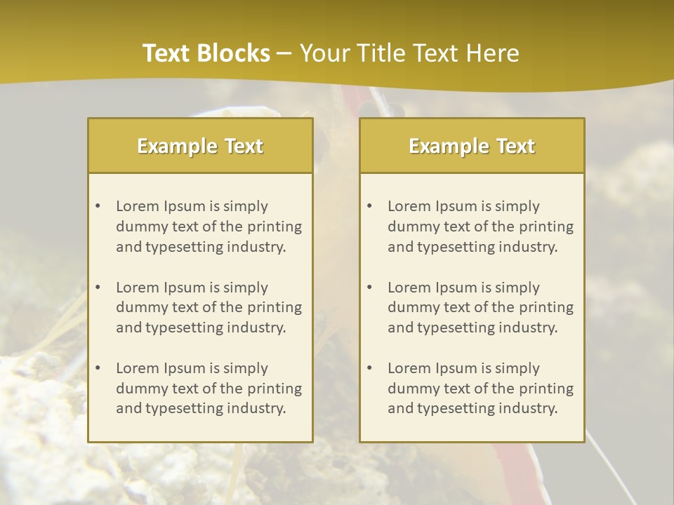 Shrimp Saltwater Feeler PowerPoint Template