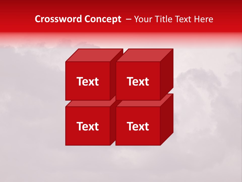 Blue Airliner Color PowerPoint Template