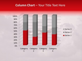 Blue Airliner Color PowerPoint Template