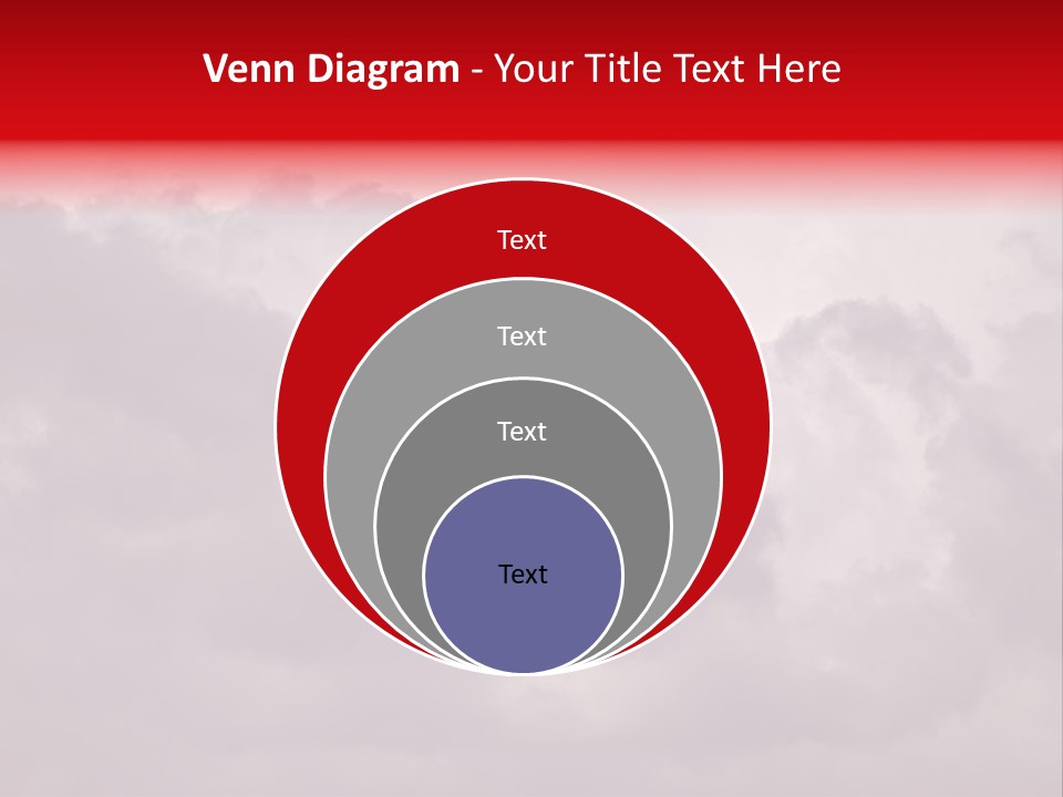 Blue Airliner Color PowerPoint Template