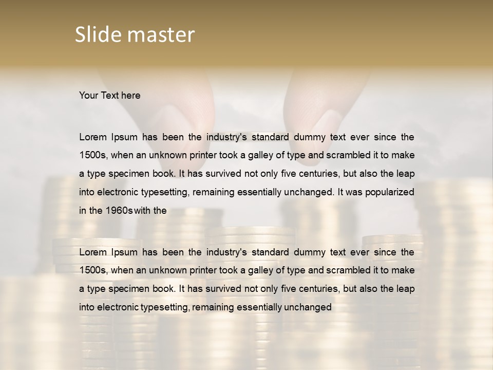 Insurance Economy Crisis PowerPoint Template