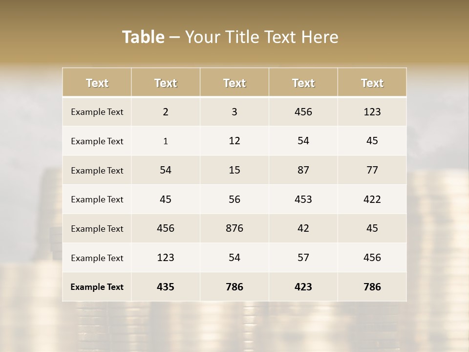 Insurance Economy Crisis PowerPoint Template