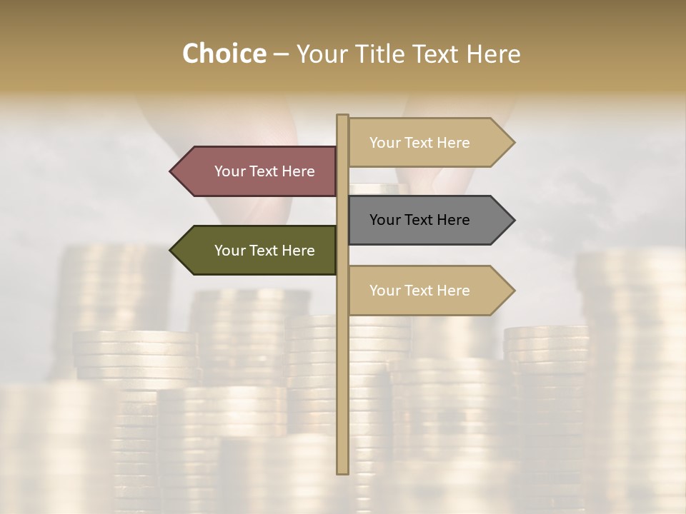 Insurance Economy Crisis PowerPoint Template