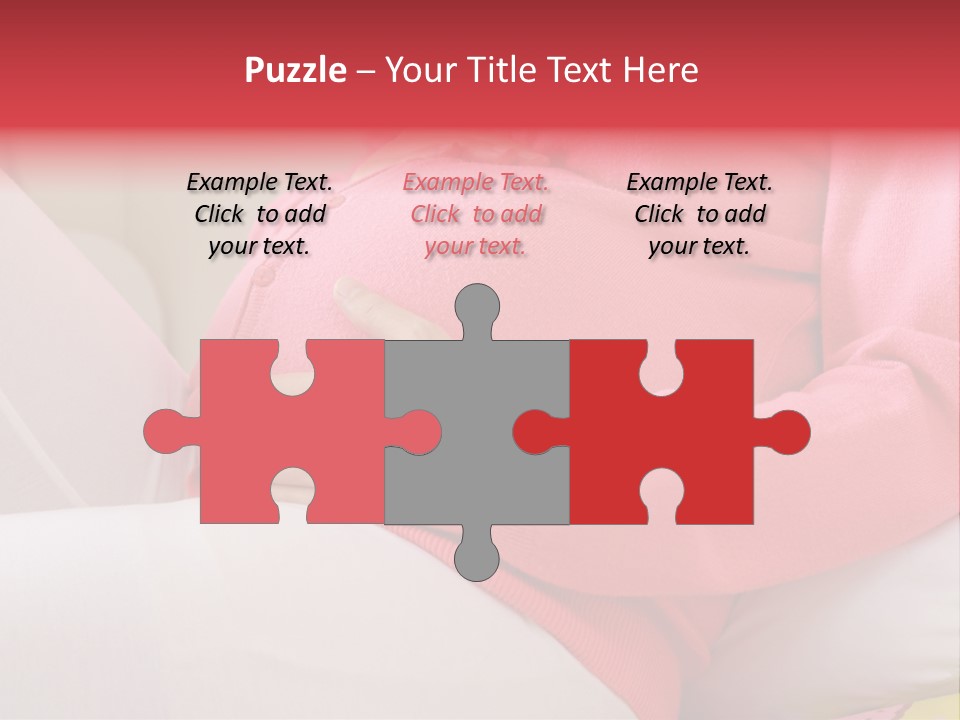 Attractive Clothing White PowerPoint Template