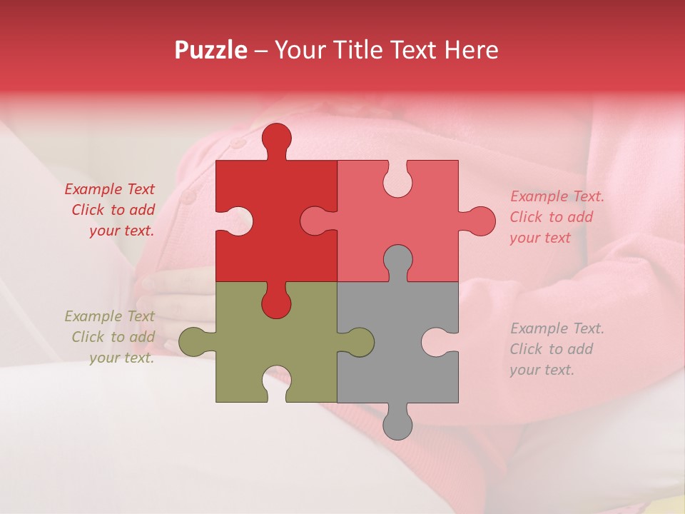 Attractive Clothing White PowerPoint Template