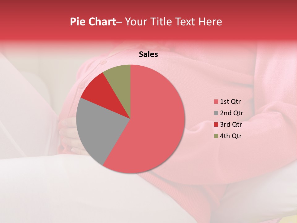 Attractive Clothing White PowerPoint Template