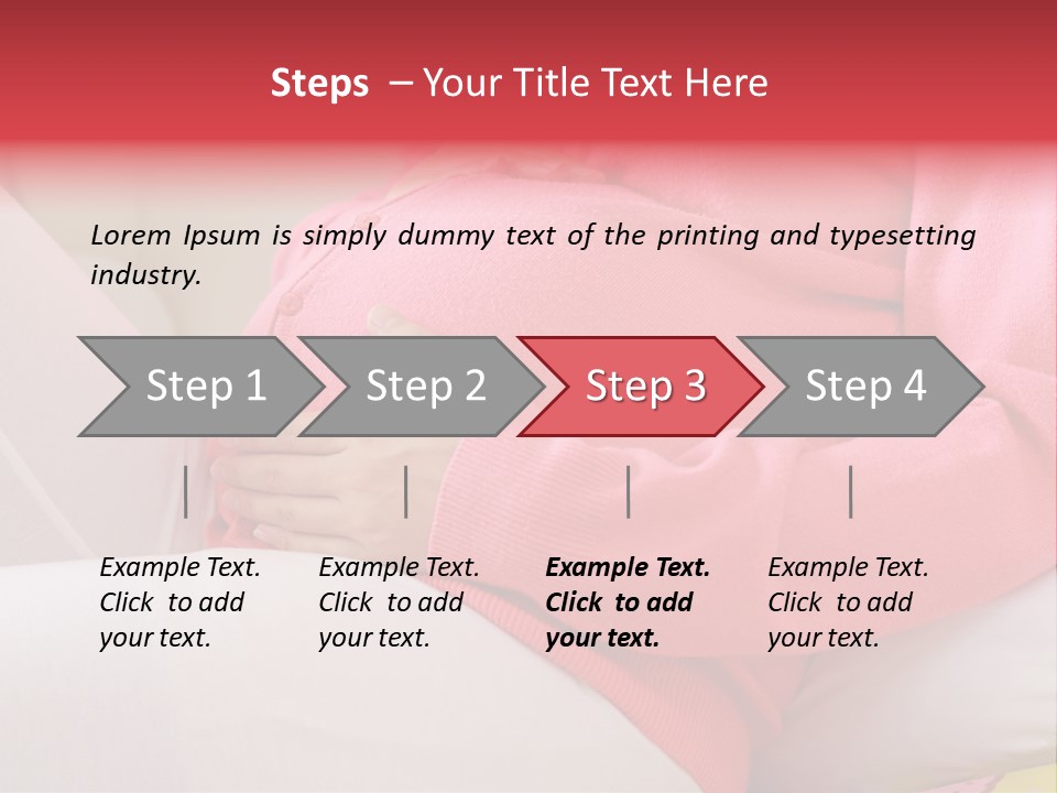 Attractive Clothing White PowerPoint Template