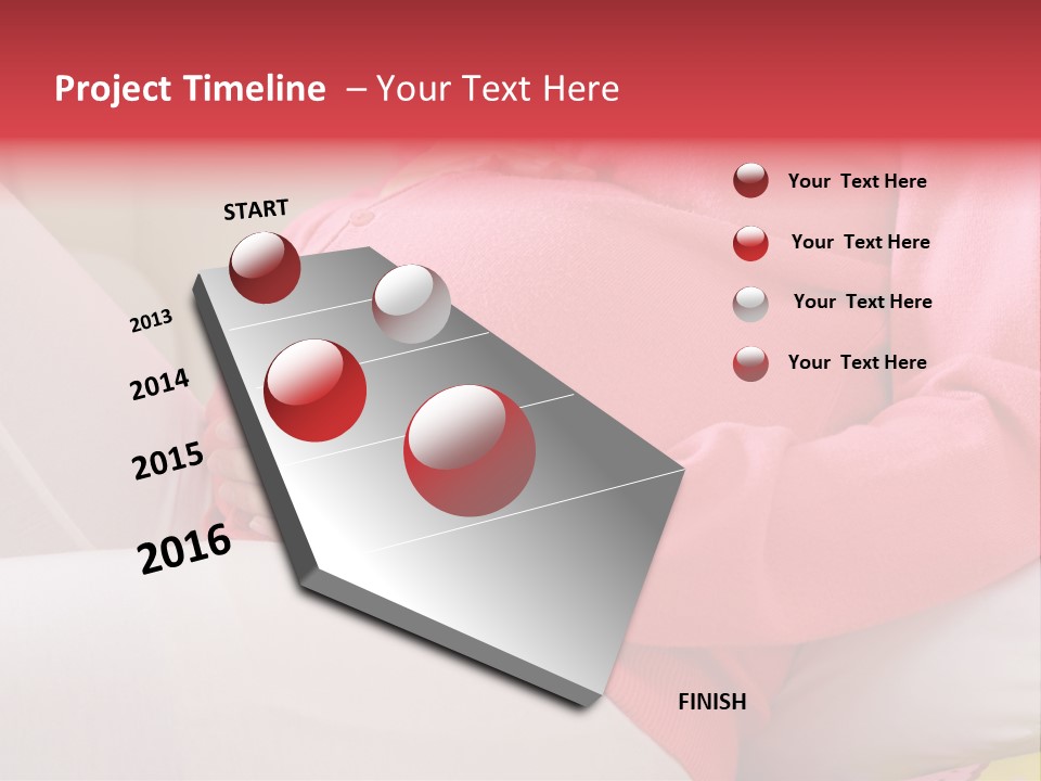 Attractive Clothing White PowerPoint Template