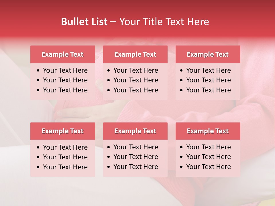 Attractive Clothing White PowerPoint Template