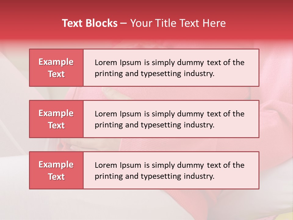 Attractive Clothing White PowerPoint Template