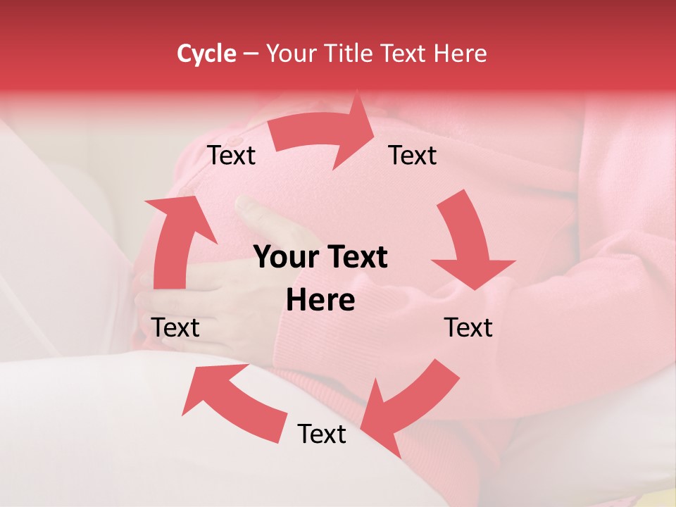 Attractive Clothing White PowerPoint Template