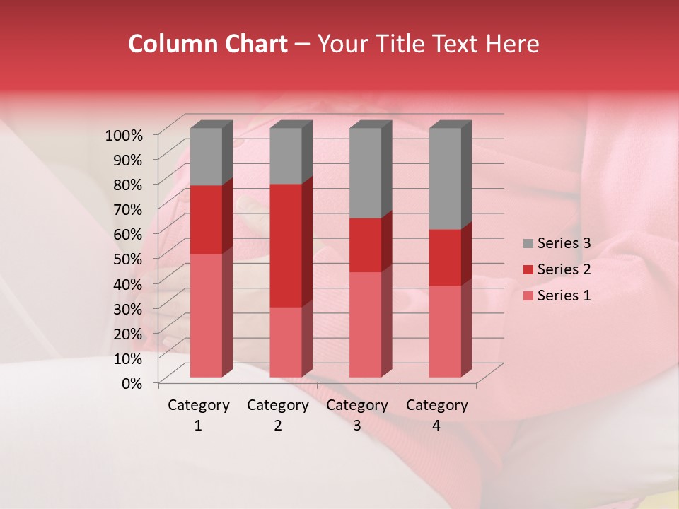 Attractive Clothing White PowerPoint Template