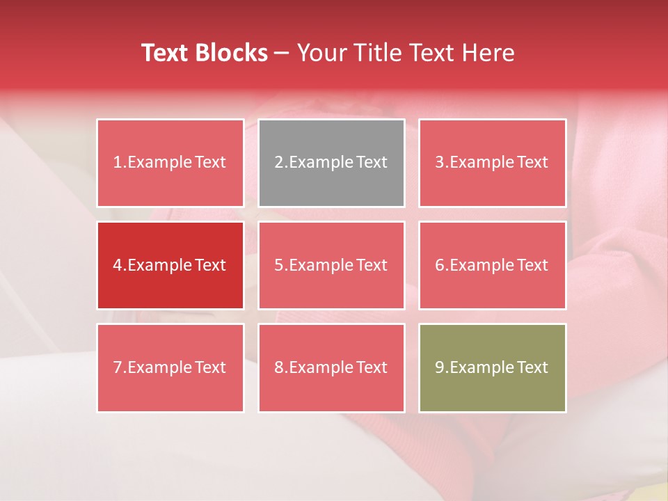 Attractive Clothing White PowerPoint Template