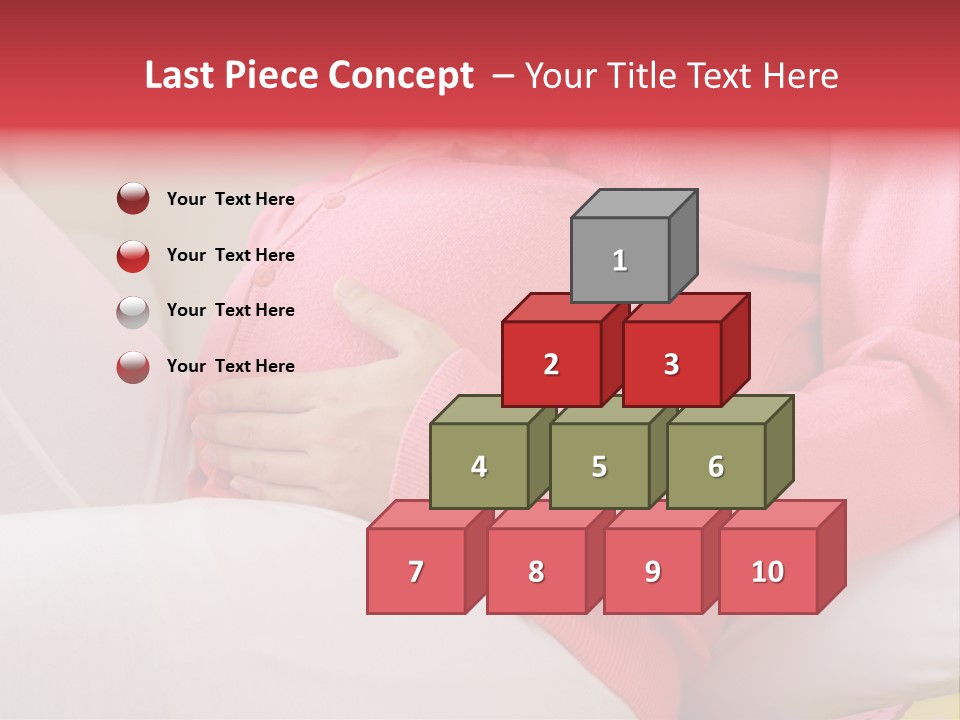 Attractive Clothing White PowerPoint Template