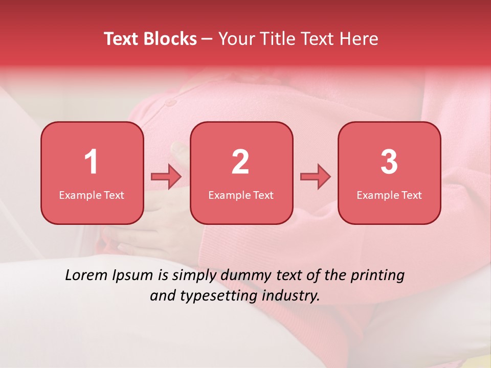 Attractive Clothing White PowerPoint Template