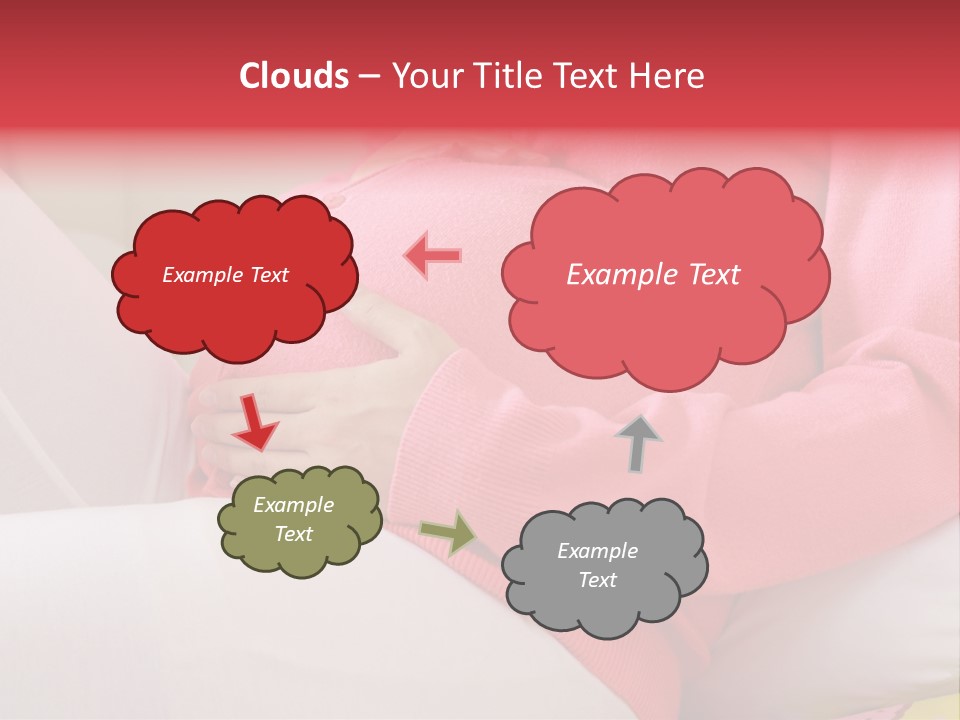 Attractive Clothing White PowerPoint Template