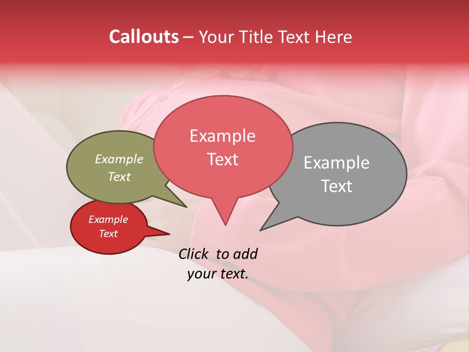 Attractive Clothing White PowerPoint Template