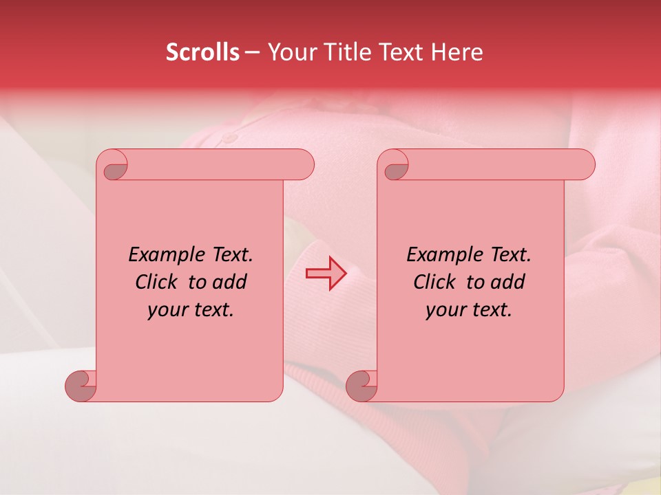 Attractive Clothing White PowerPoint Template