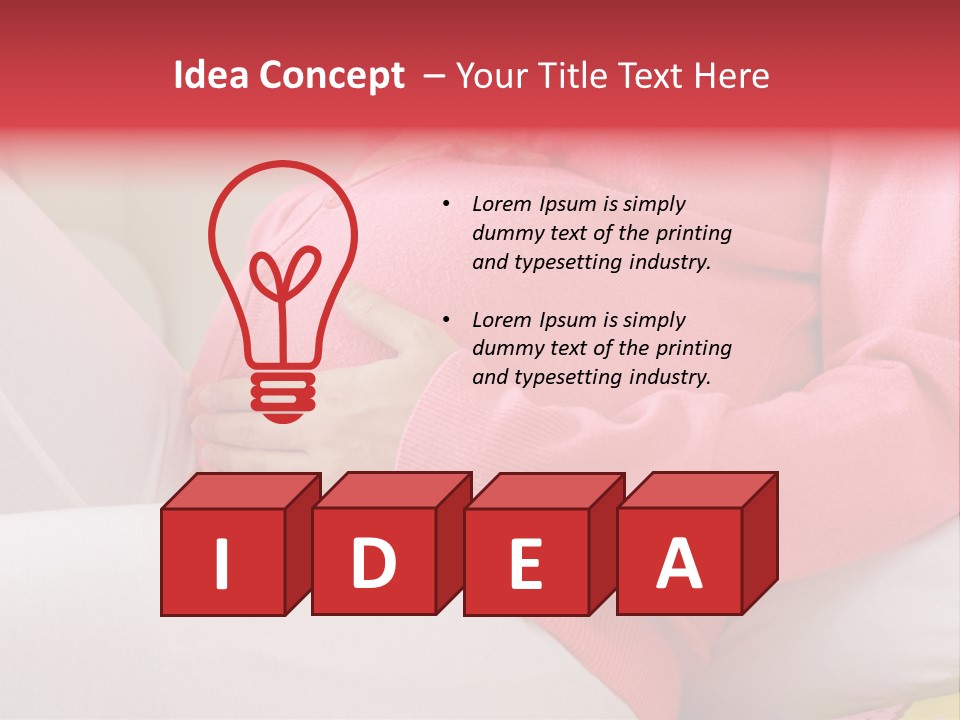 Attractive Clothing White PowerPoint Template