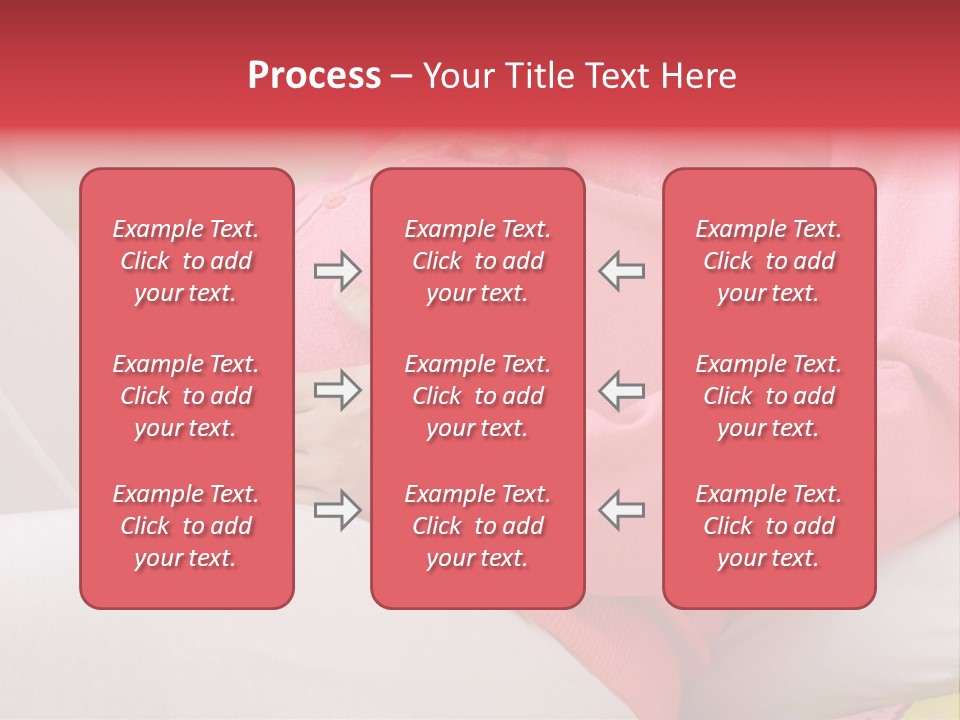 Attractive Clothing White PowerPoint Template