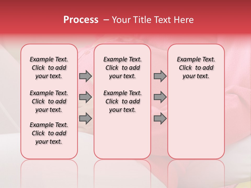 Attractive Clothing White PowerPoint Template