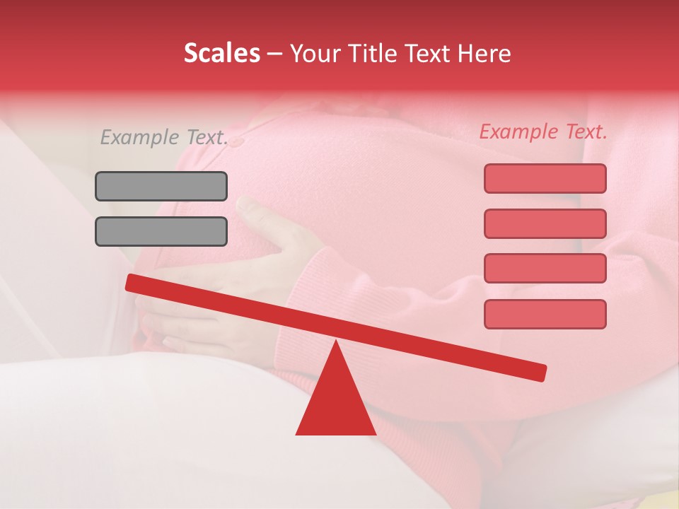 Attractive Clothing White PowerPoint Template