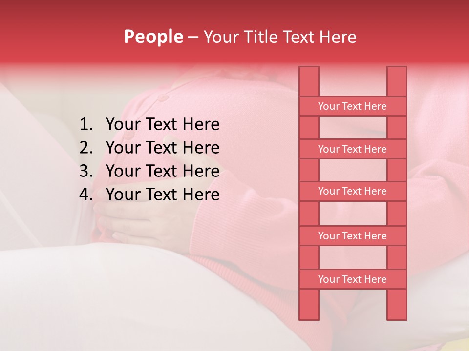 Attractive Clothing White PowerPoint Template