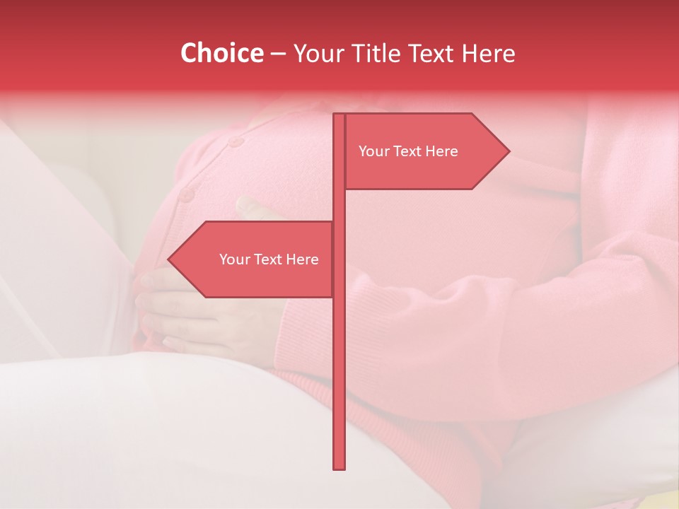 Attractive Clothing White PowerPoint Template