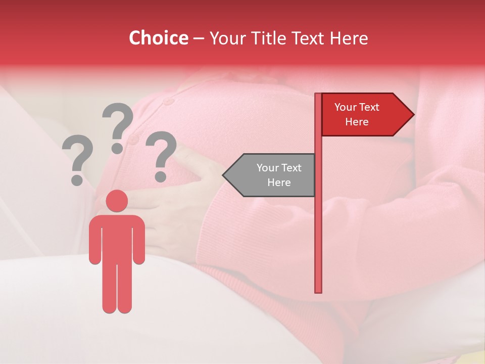 Attractive Clothing White PowerPoint Template