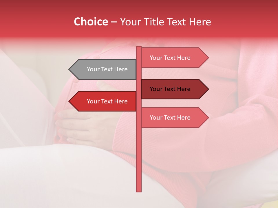 Attractive Clothing White PowerPoint Template