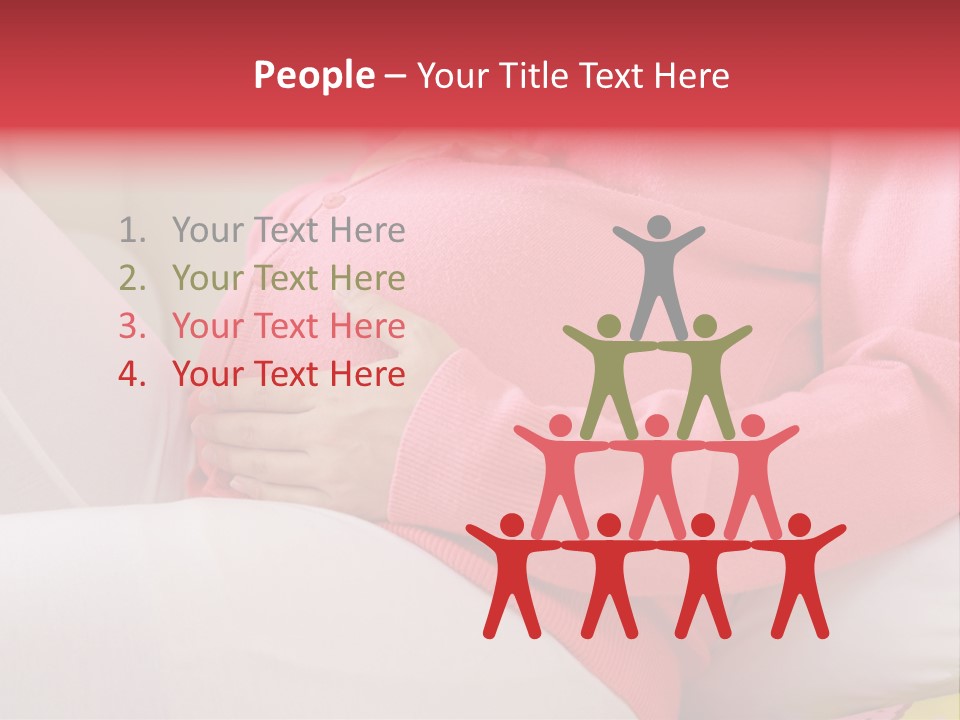 Attractive Clothing White PowerPoint Template