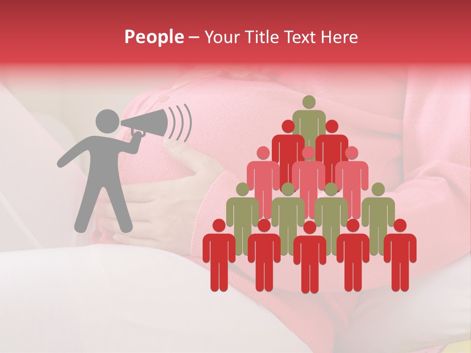 Attractive Clothing White PowerPoint Template