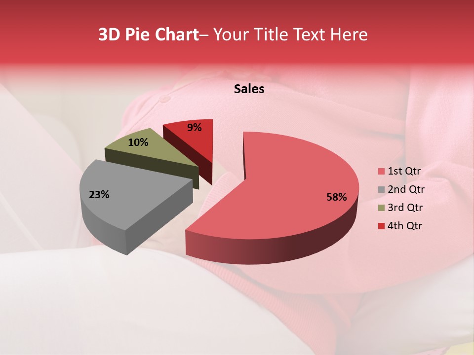 Attractive Clothing White PowerPoint Template