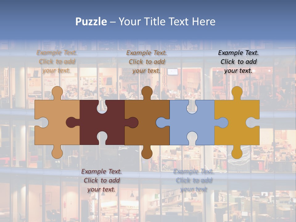 Detail Pane Many PowerPoint Template