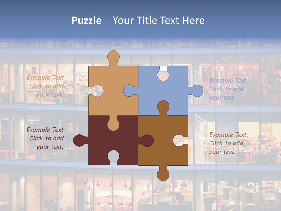 Detail Pane Many PowerPoint Template