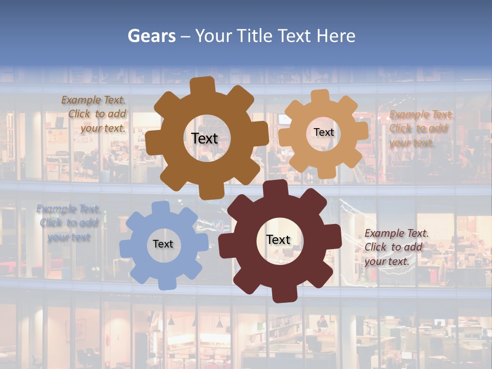 Detail Pane Many PowerPoint Template