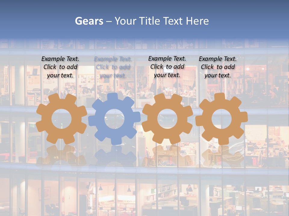 Detail Pane Many PowerPoint Template