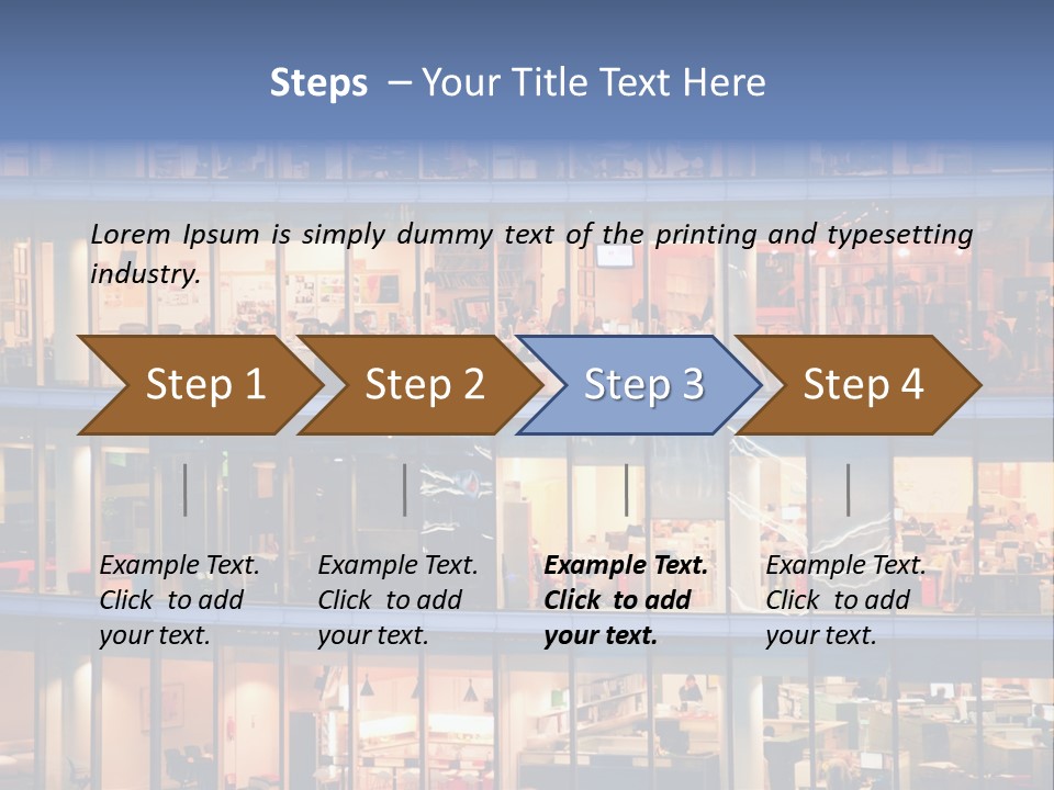 Detail Pane Many PowerPoint Template