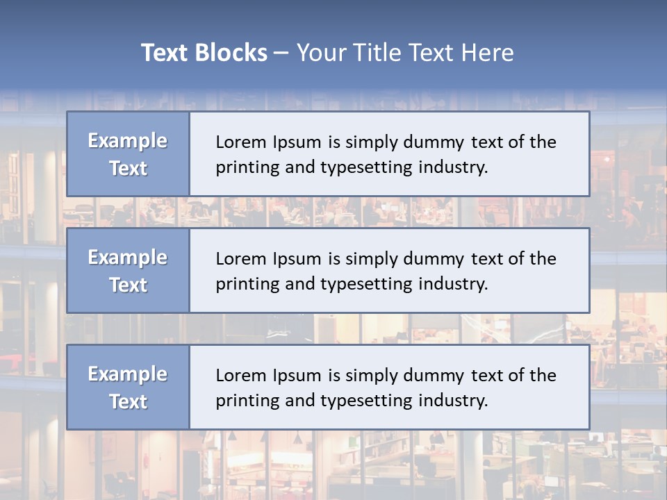 Detail Pane Many PowerPoint Template