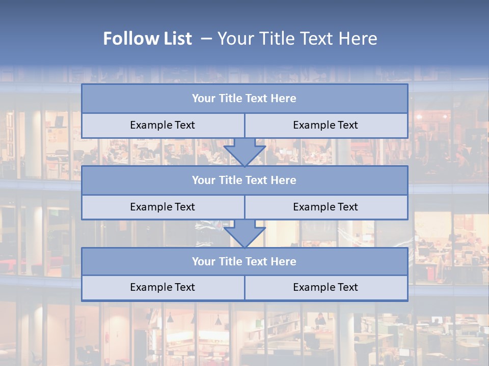 Detail Pane Many PowerPoint Template