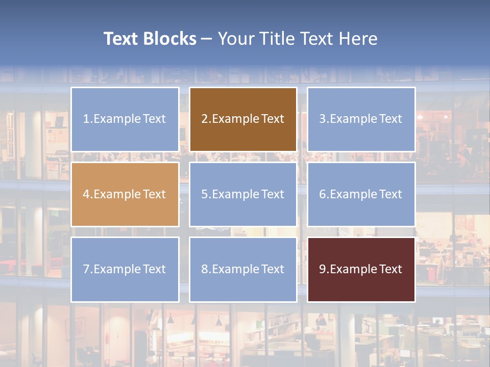 Detail Pane Many PowerPoint Template