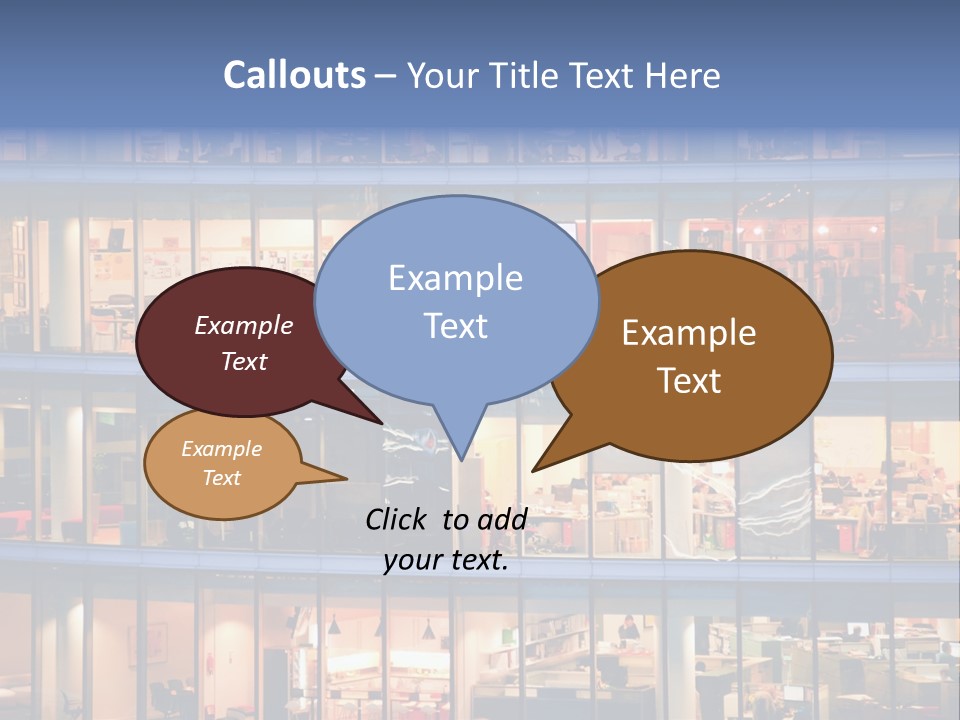 Detail Pane Many PowerPoint Template