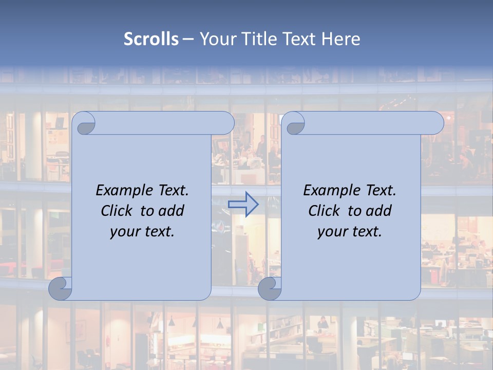 Detail Pane Many PowerPoint Template