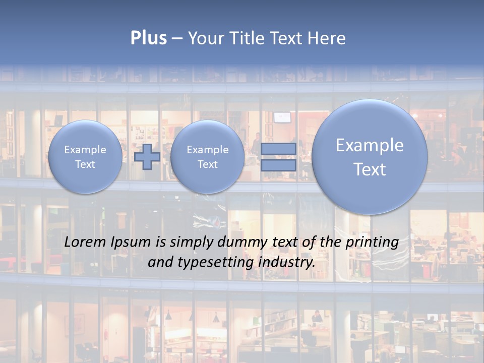 Detail Pane Many PowerPoint Template